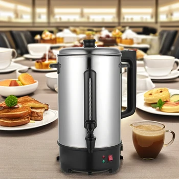 High Quality 20L Electric Stainless Steel Water Boiler Hot Tea & Coffee Dispenser Hotel Application CB Certified water urn