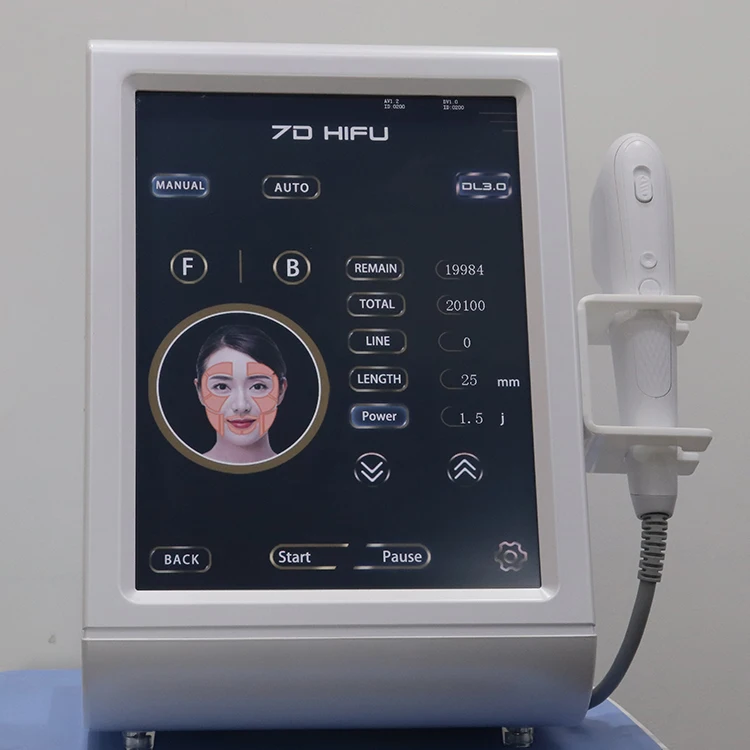 2023 Newest technology 7d Hifu Micro Handle High Intensity Focused Ultrasound Machine Hifu 7d Machine For Face Lifting