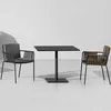70cm square table+two chaies