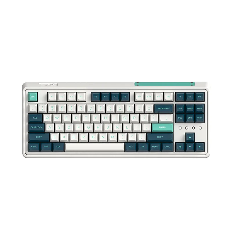 87 клавиш PBT колпачки для двойная система переключатель Hotswap Гибкая RGB USB Проводная Механическая игровая