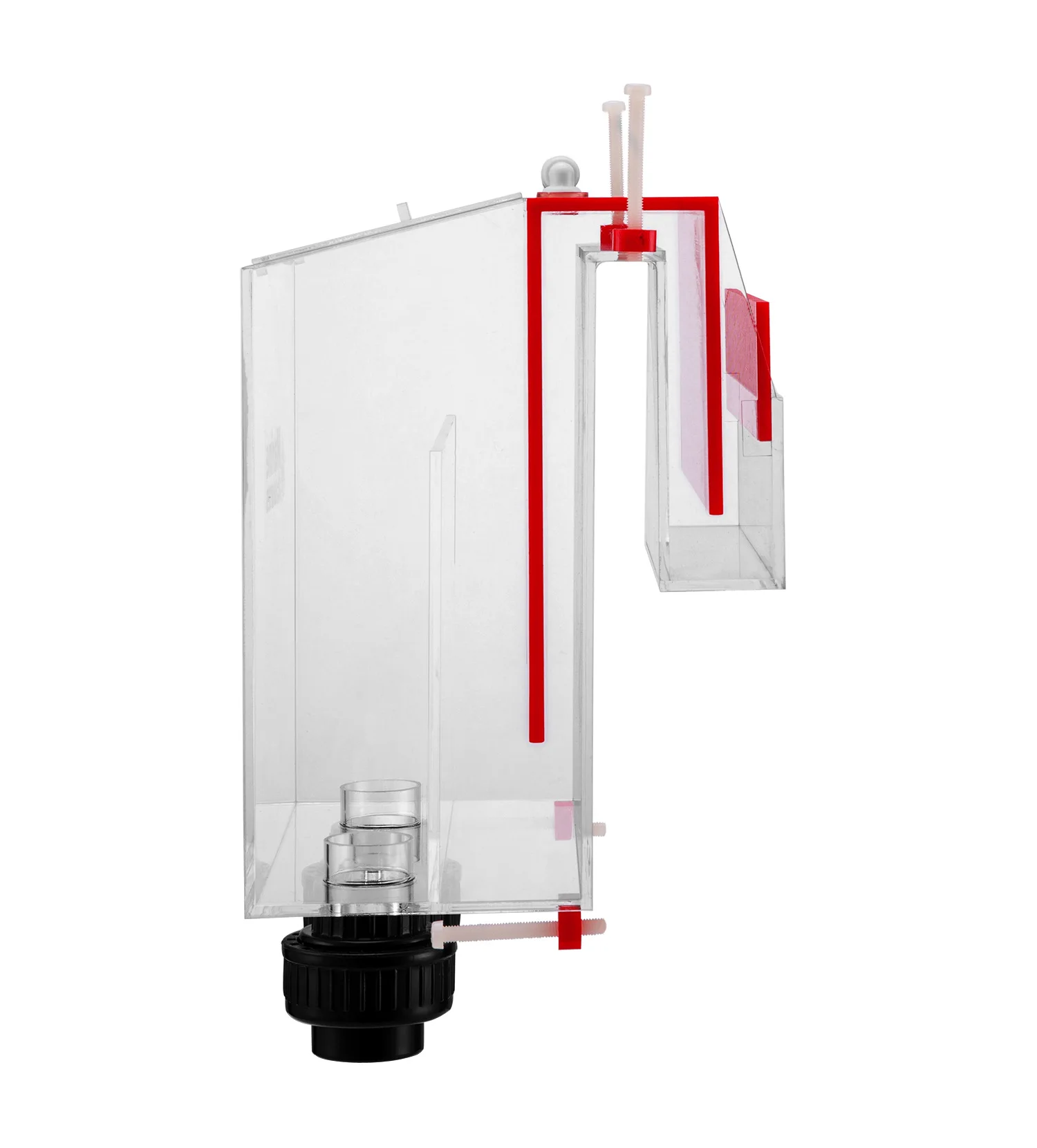Acrylic Self Start Siphon Hang On Overflow Box For Fish Tank
