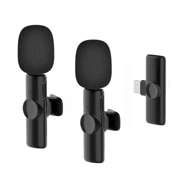 2in1 bluetooths microphone k9 wireless lavalier