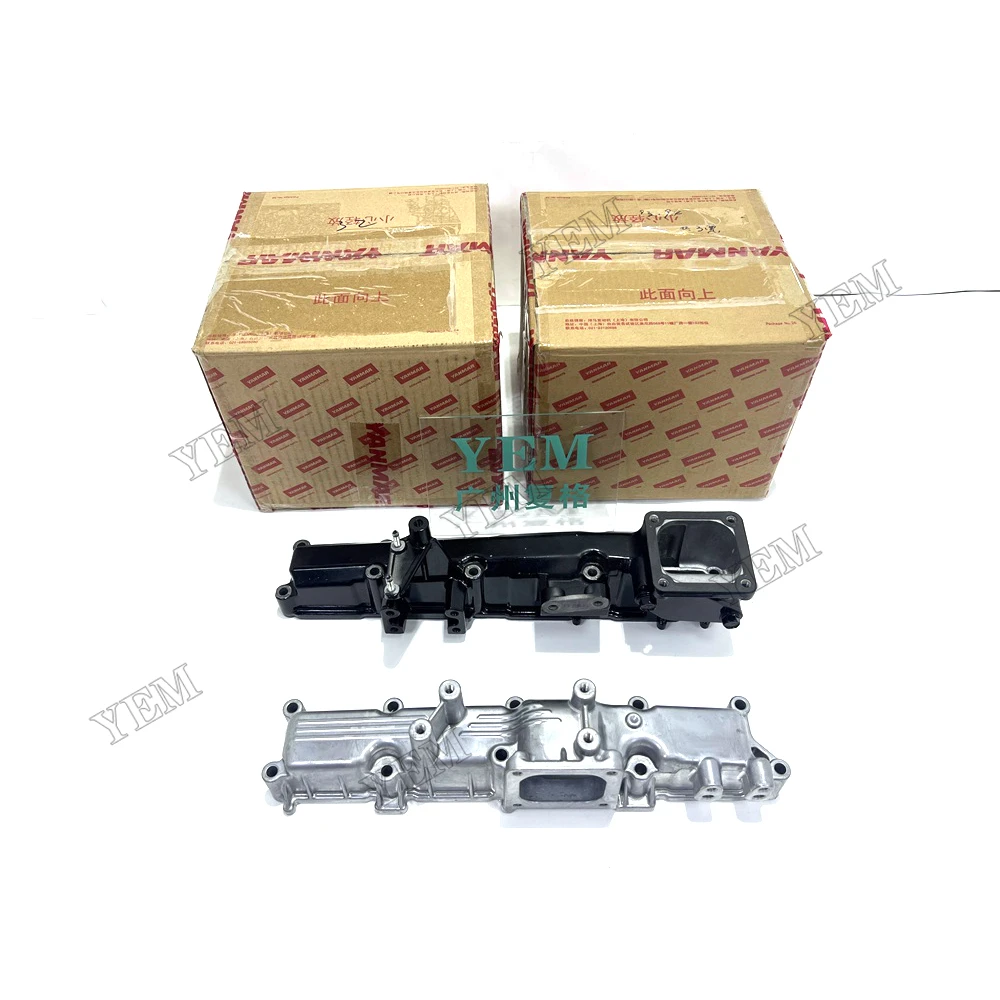3TNV88 Intake Manifold 129004-12101 Fit for Yanmar Excavator Forklift Diesel Engine Repair Parts.