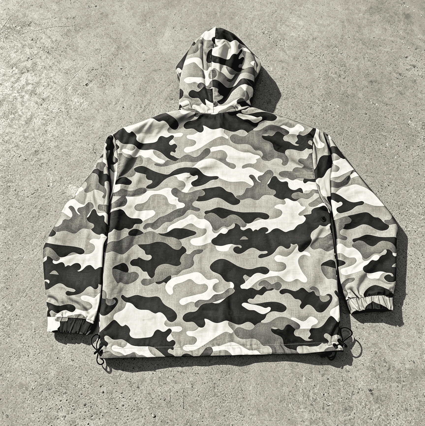 Men's Custom Quarter Zipper Lightweight Summer Jacket Pullover Polyester Waterproof Rainproof 1/4 Zip Windbreaker Jacket gallery 2