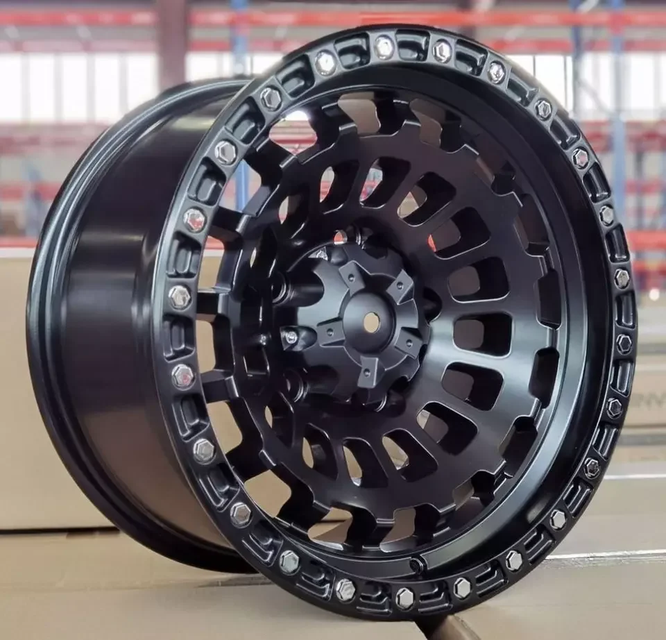 High Performance Concave Deep Dish Big Lip Beadlock Alloy Wheels 17x9