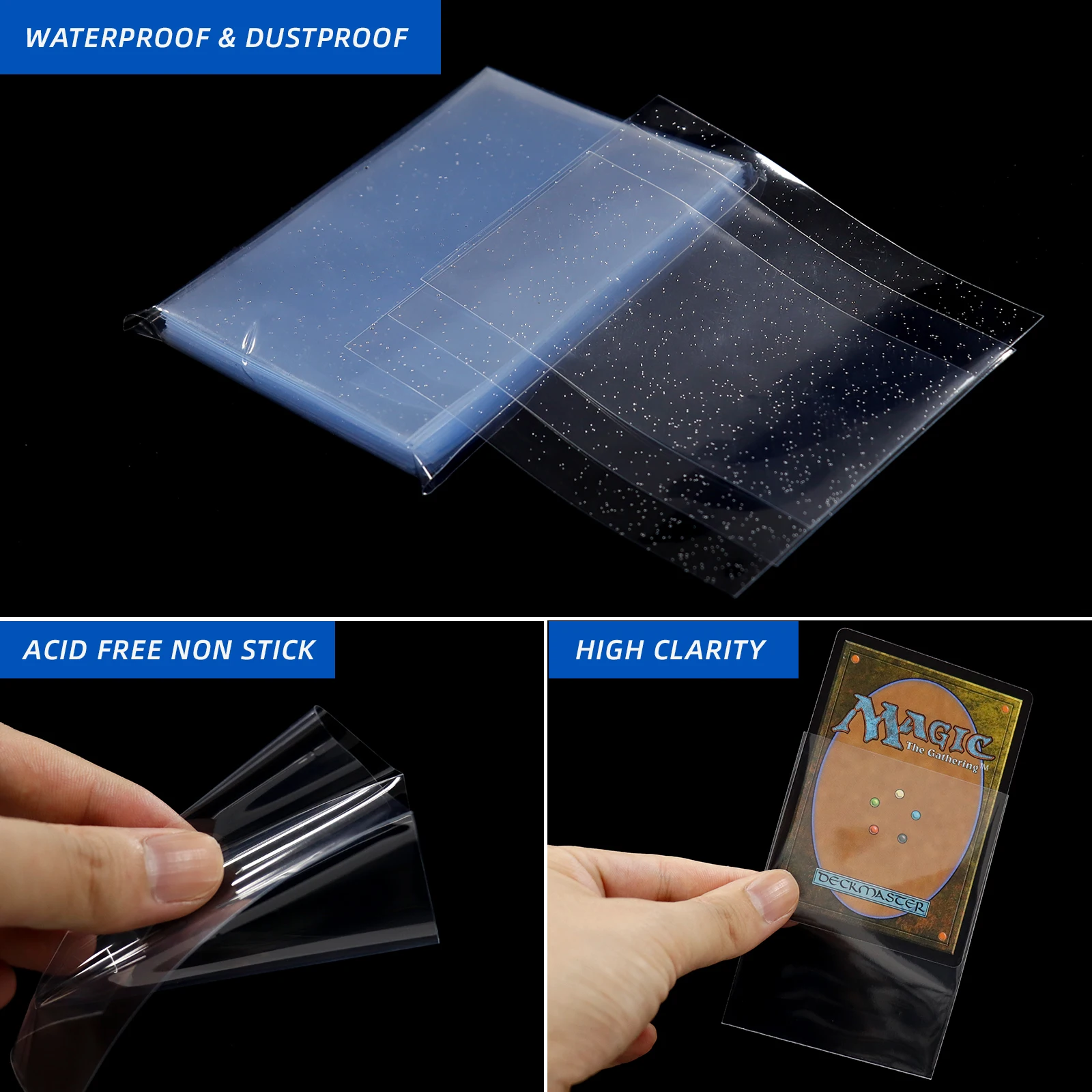 Crystal Clear Card Plastic Sleeves & Bags - Plymouth Cards