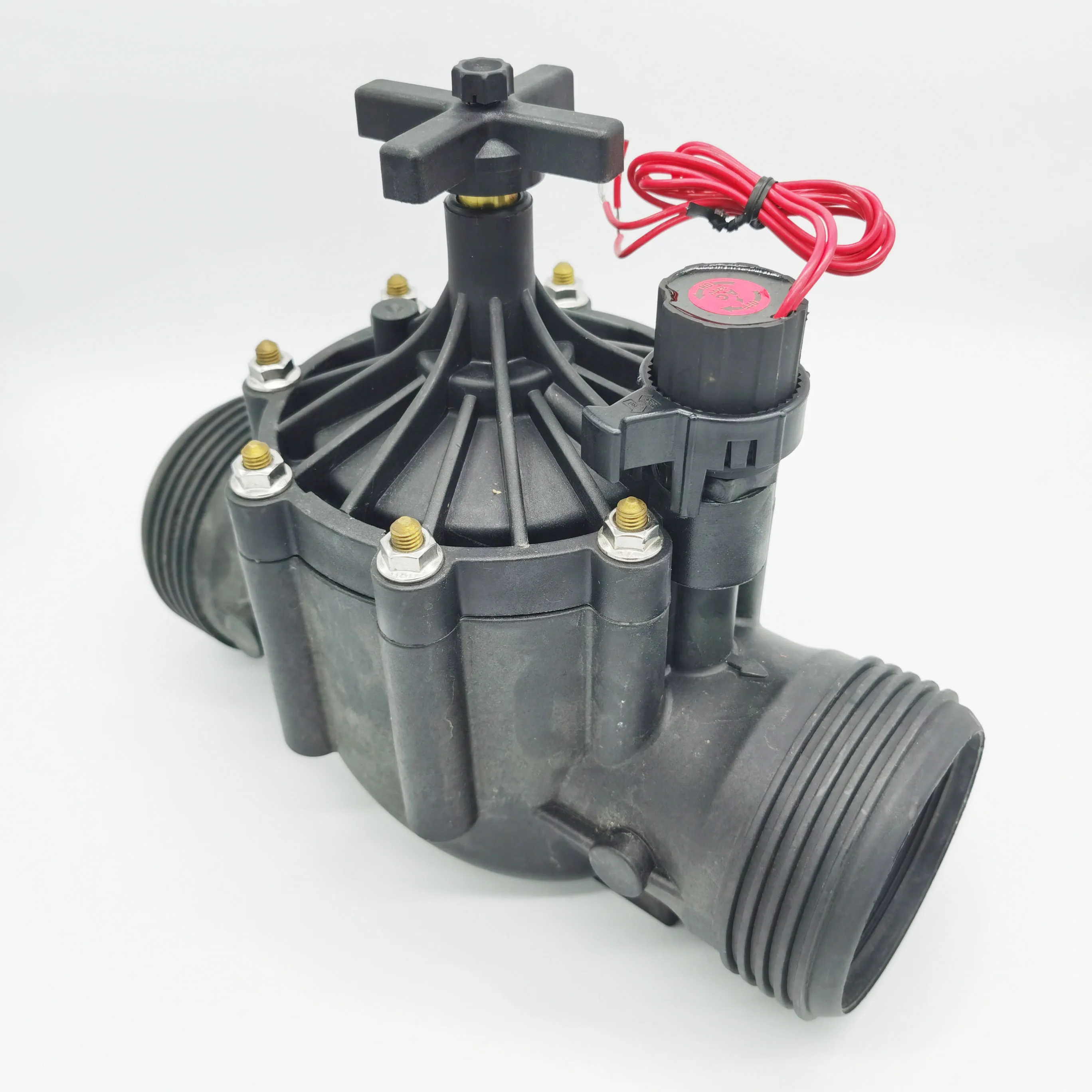 Dn80 Irrigation Latching Solenoid Valve With Manual Control