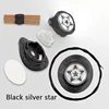 Estrella de plata negra