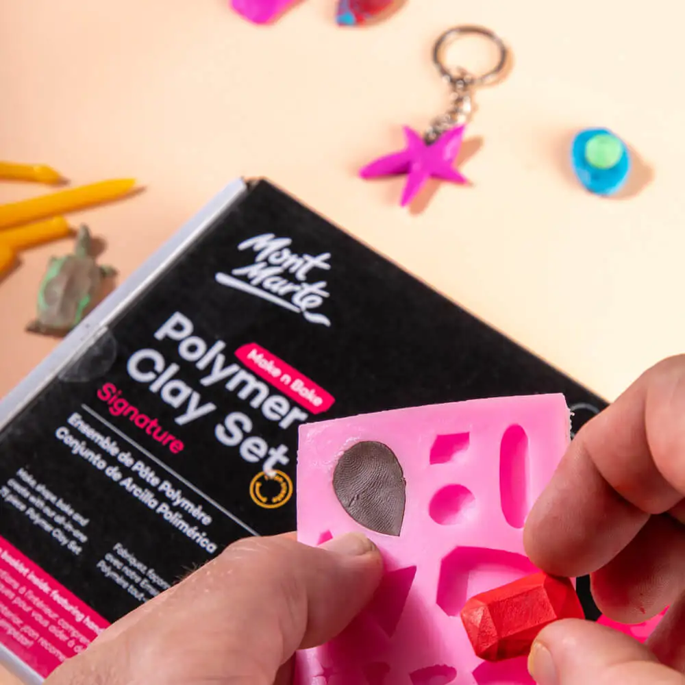 Juego De Arcilla Polimérica Mont Marte Make N Bake,Arcilla De Modelado