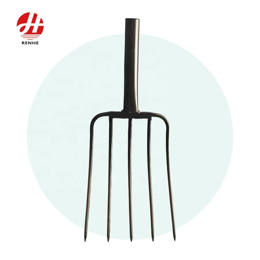 Presyo sa Pangkalahatang Benta: Manure, Kabaong, Hay, at Compostable na Garden Fork Head para sa Hardin na May Limang Ngipin