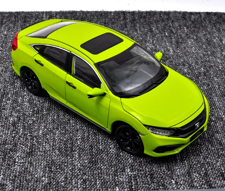 1:18 CIVIC 2019 литая модель автомобиля из сплава 1/18 civic 10-я для подарочного украшения