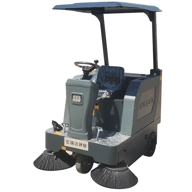 New Electric floor cleaning machine  Factories and Warehouses Three-Wheel Battery Floor Sweeper