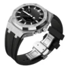 Silver-black