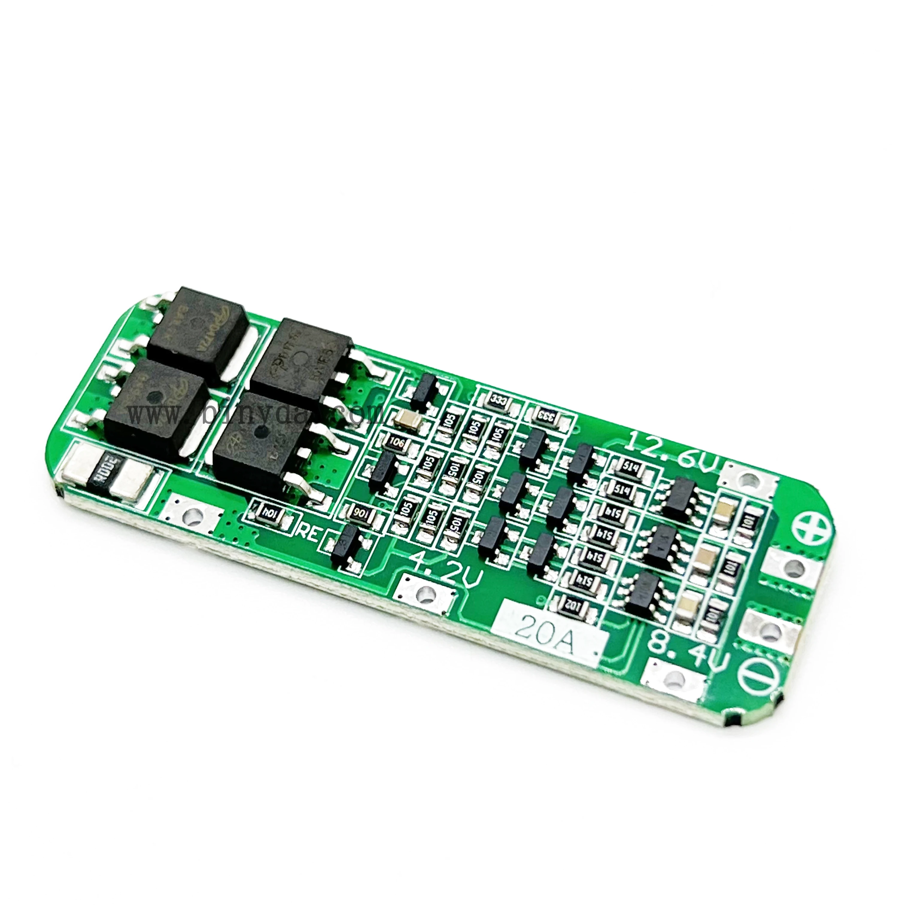 3S 20A Li-Ion Lithium Batterie 18650 Lagerät Schutz Bord PCB BMS 12,6 V Zelle La Schutz Modul  502