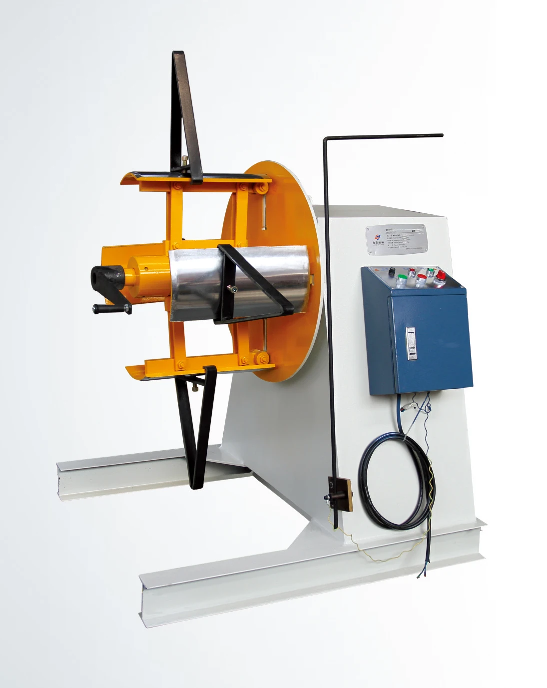 New LIHAO/OEM Brand Steel Coil Decoiling Machine Automatic Uncoiler Metal Motor Manufacturing Plant Customized 16m/min 380V Long