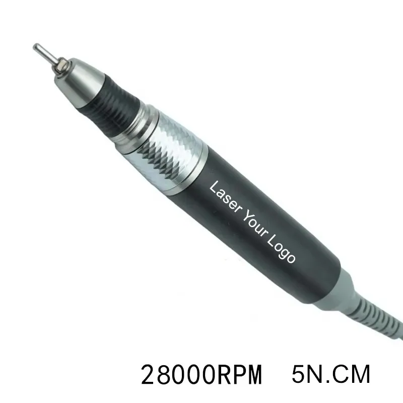 Brand Quality Original Replace 28000RPM KP Series Mani KP65 Pro Hand Piece Strong 5N.CM Brushed Metal KP65 Nail Drill Handpiece