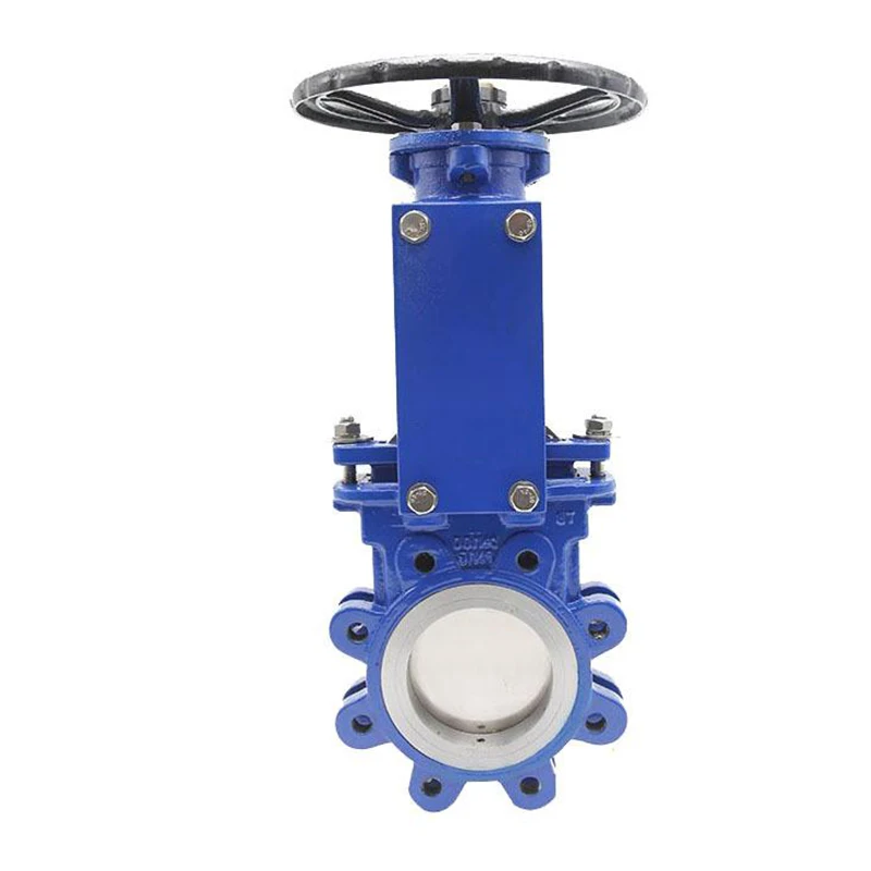 Cast Steel Gate Valve  High Quality Manual Knife Gate Valve