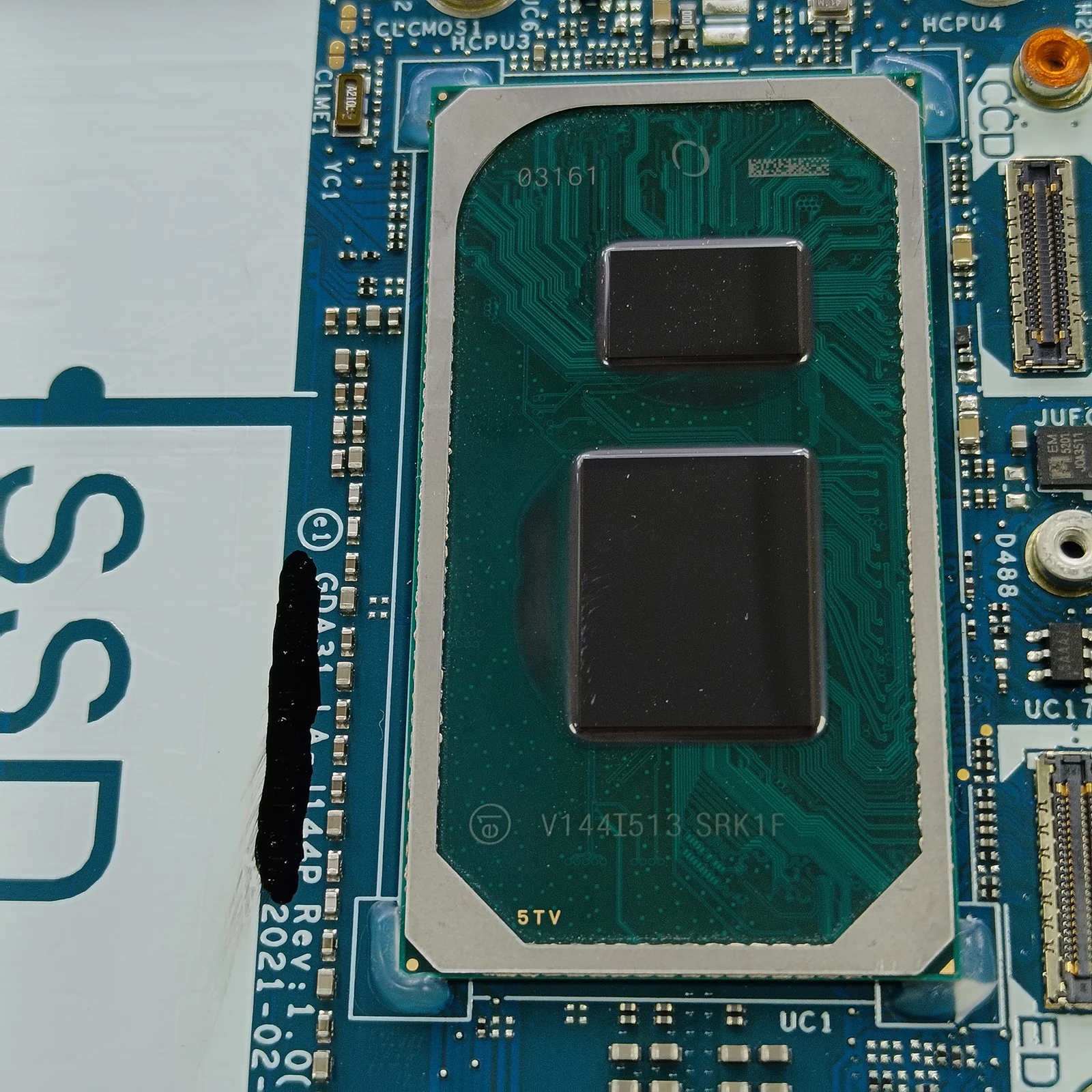 Original New for Dell XPS 13 9310 Motherboard I7-1185g7
