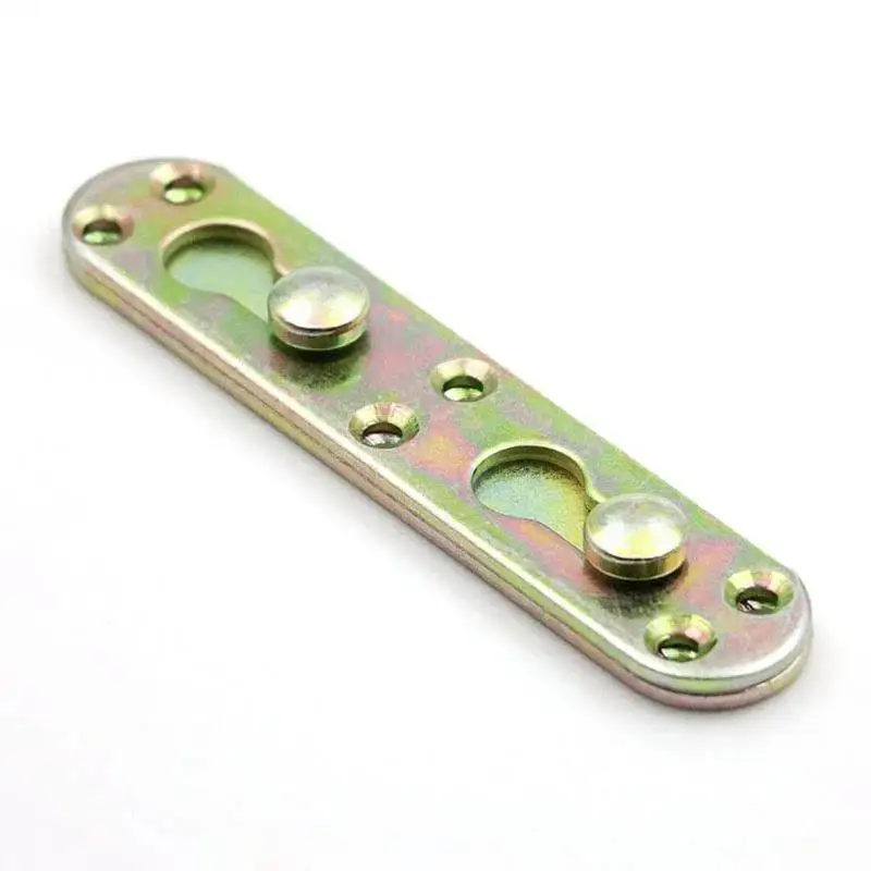 Bed Brackets Connectors Hinge Bed Hinges Bed Rail Hook Thickened Support for Connecting Wood Headboards