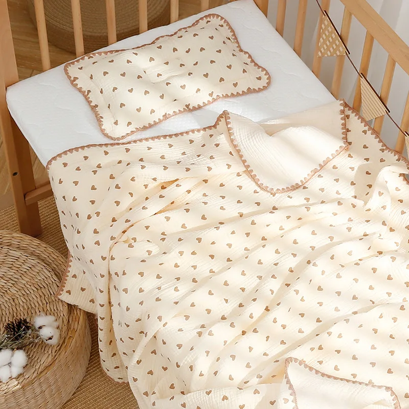 Baby Gauze Blanket Class A Cotton Spring And Summer Newborn Baby Quilt Bag Quilt Sheet Newborn