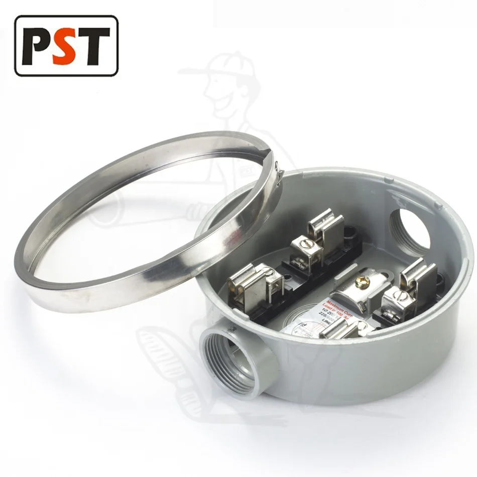 100A Round Electric Meter Socket Base