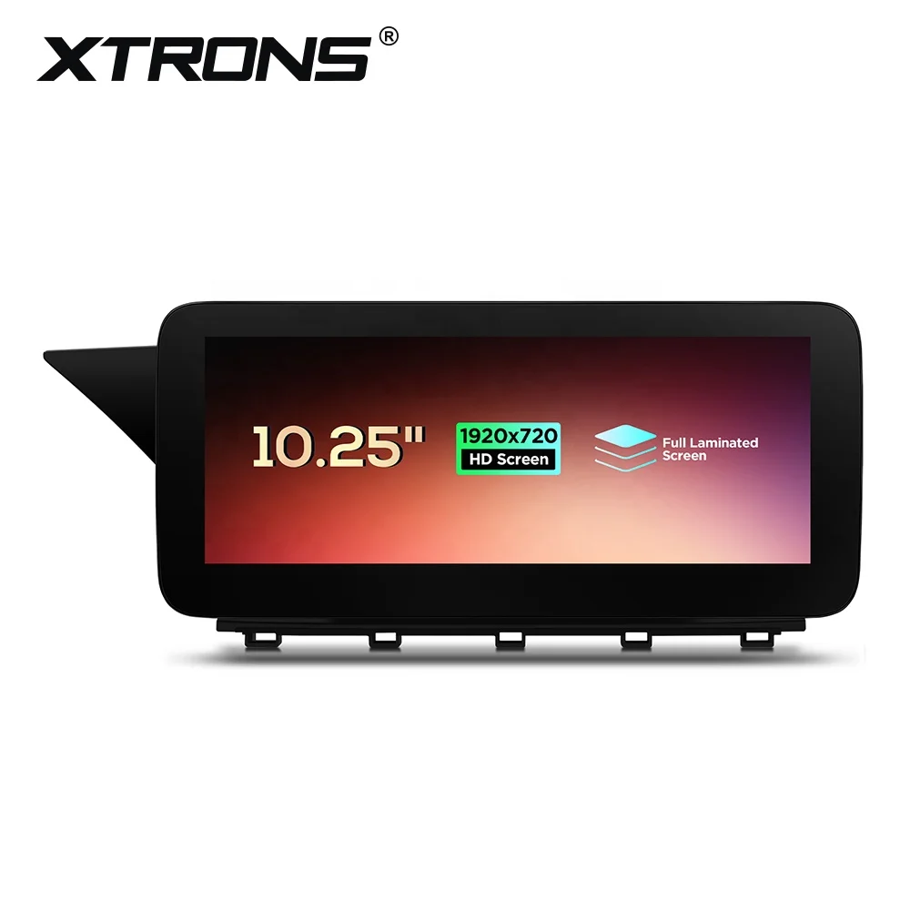 XTRONS 10.25 Inch Android Octa Core 4+64GB Car GPS Multimedia Player for Mercedes-Benz GLK-Class X204 Left-hand Driving Vehicles