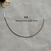 42 # Stainless steel ring [Pair]