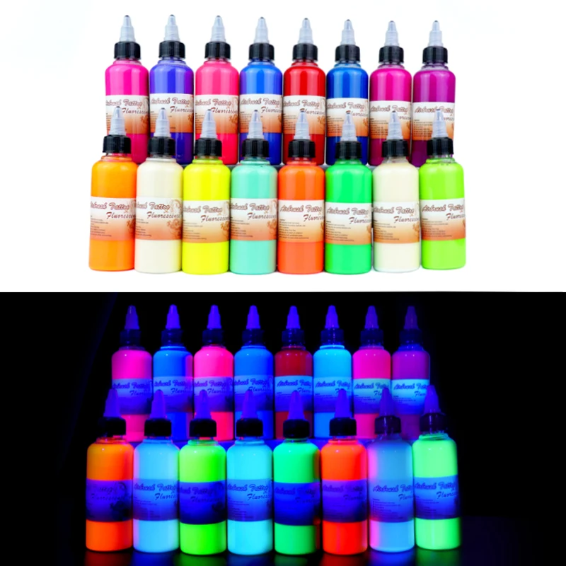 Временные тату-чернила для аэрографа, водостойкий долговечный Аэрограф, краска для тела