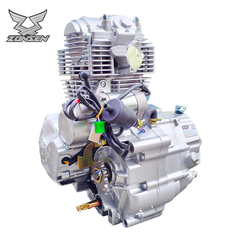 フジ19BB エンジン グローエンジン Zongshen ZS172FMM-5 250cc Engine: Single Cylinder, 4 Stroke, 6