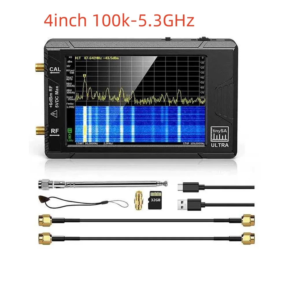 Sa6 6ghz Digital Handheld Spectrum Analyzer Signal Generator Wi-fi 2g ...