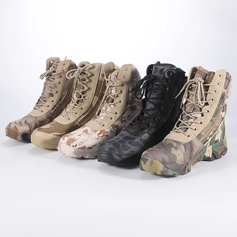 Botas Militares De Suela De Goma Para Hombre,Calzado Táctico Y Cómodo De  Camuflaje De La Fuerza Del Desierto - Buy Camuflaje Del Desierto Botas  Ejército Python Botas Tácticas,Zapatos De Senderismo Al Aire