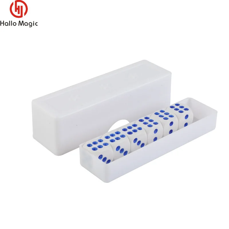 Предсказание кубики (нормальные) фокусы с шестью сменными вспышками Magia крупным планом уловка реквизит иллюзия забавные игрушки для детей шоу