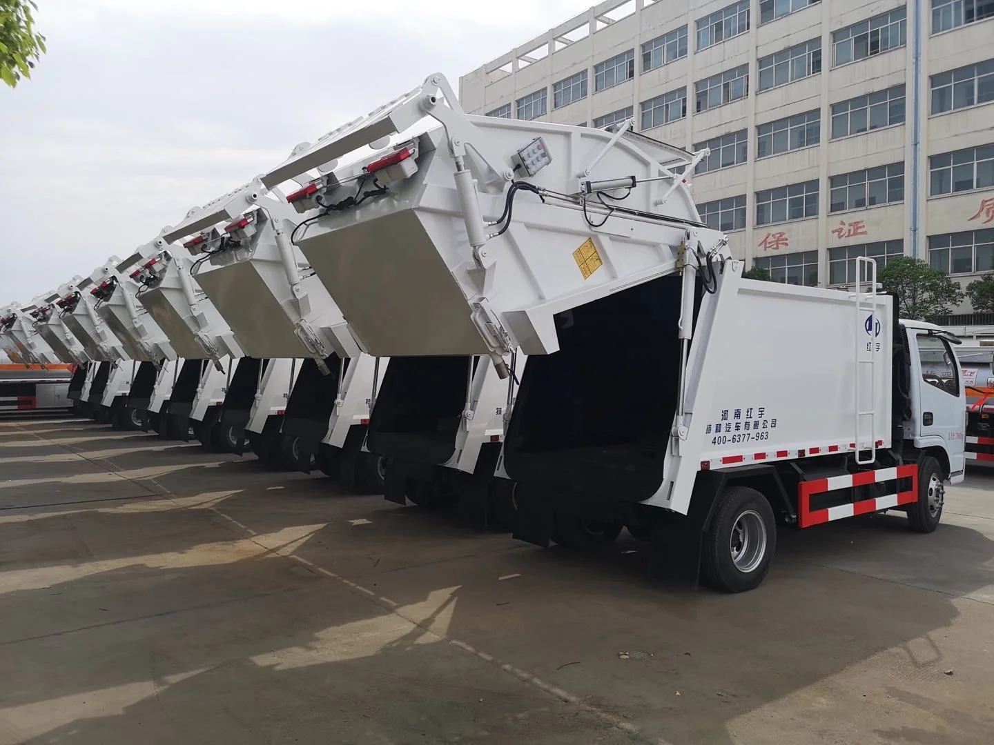 
 Foton, 5 куб. М, уплотнитель мусора, грузовики для сбора мусора, компактные мусоровоз  