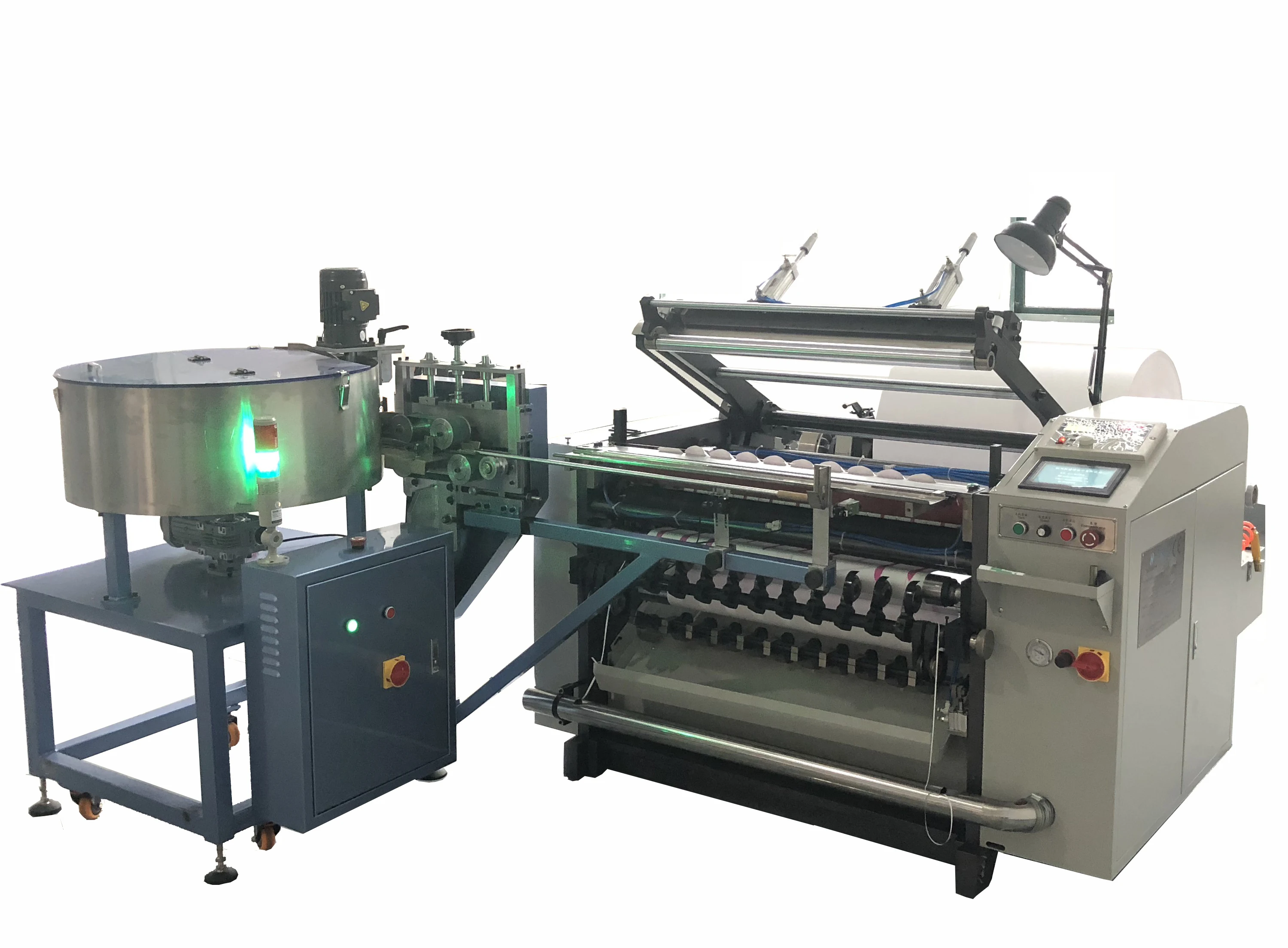 Lottery Ticket Slitting Machine Rolling Paper Cutting and Rewinding Machine Delta PLC Core  Thermal Paper Slitting Machine