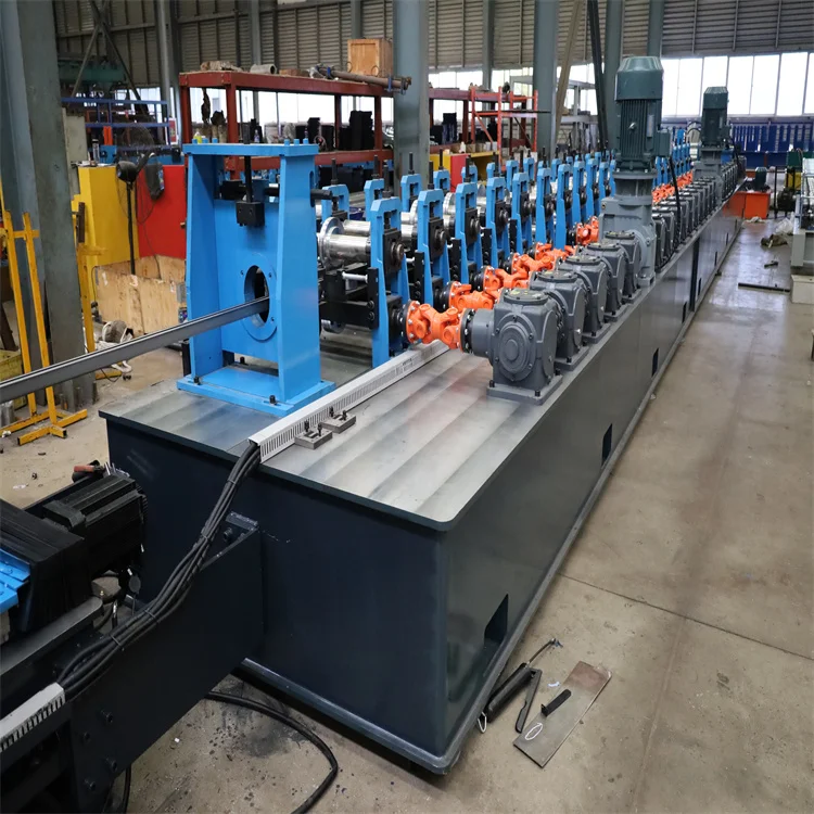 Automatic Multiple Size Slotted Strut Channel PV Photovoltaic Support Solar Panels Mounting Systems Bracket Roll Forming Machine