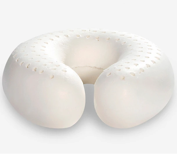 Natural Latex U Shape Neck Pillow for Car Travel, Office - China Neck  Pillow, Neck Massage Pillow