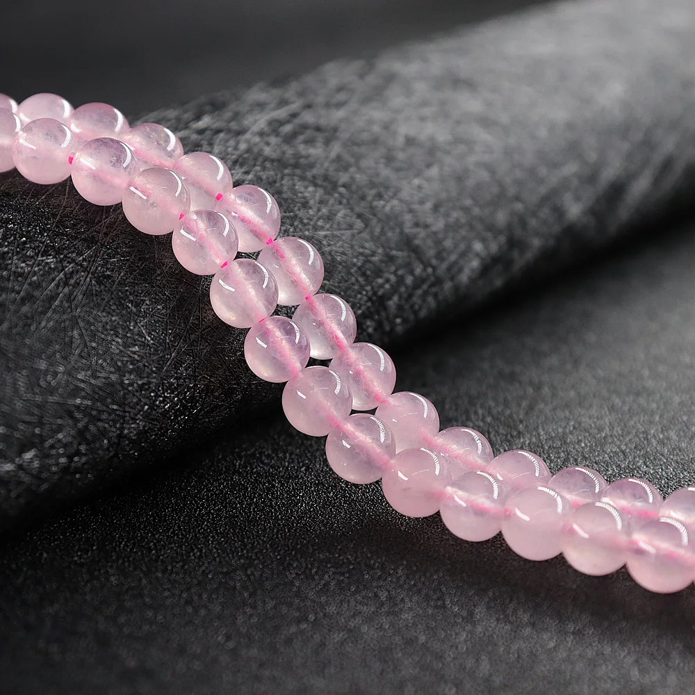 Perline di Pietra Naturale Placcate AB, Perle Rotonde di Pietra di Luna Bianca, Distanziatori Sciolti per Creazione Gioielli Fai da Te, Bracciali e Collane, 6/8/10mm, 15 Pollici  36