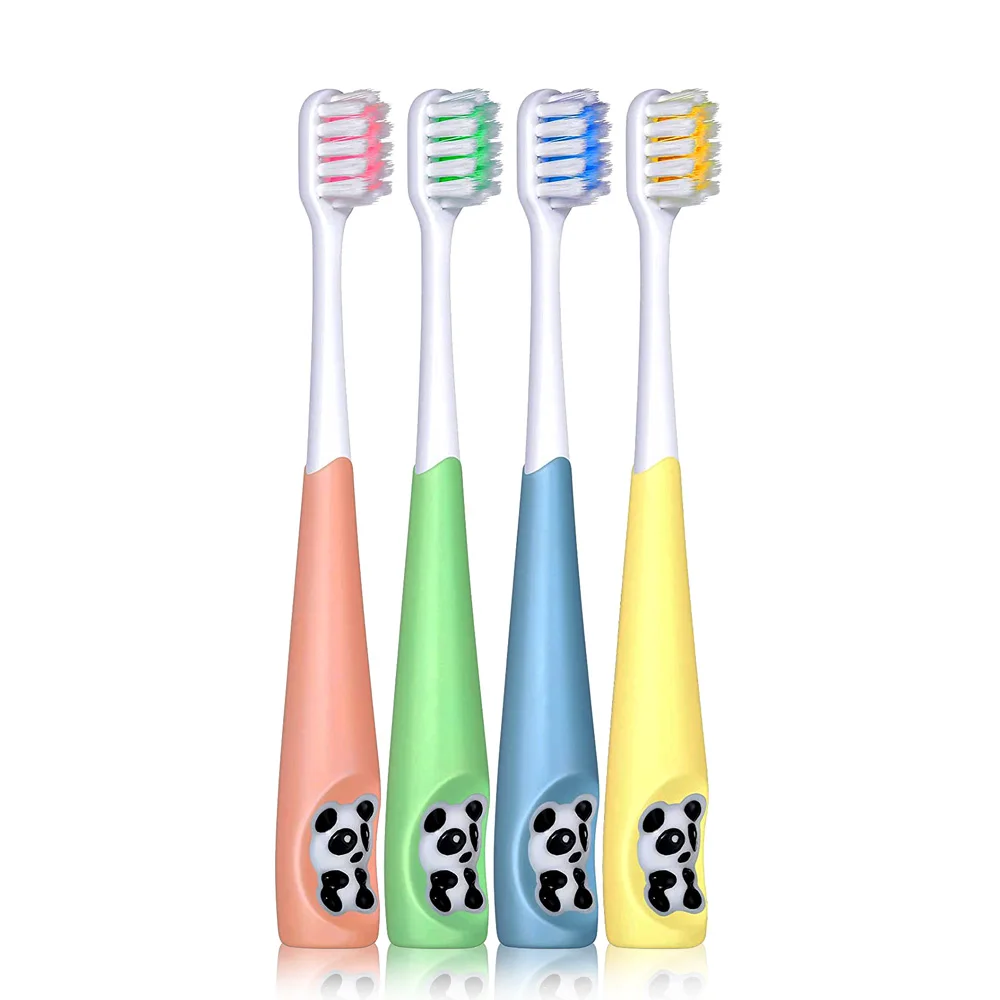 2023 новая трендовая китайская детская зубная щетка с пандой для детей
