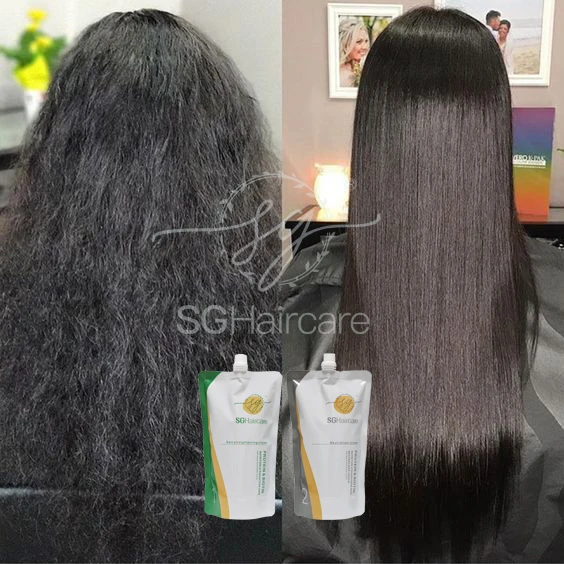 Korean dexter permanent hair straightening