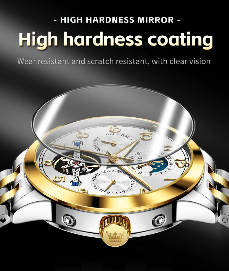 OLEVS 7018 Automatic Mechanical Watch description image 7