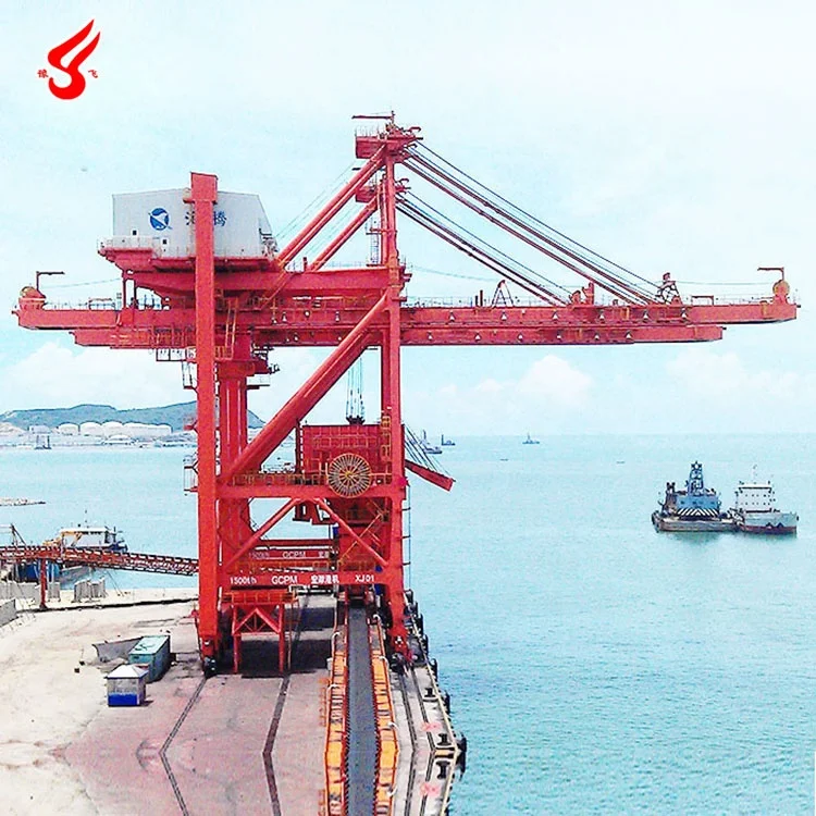 60Ton Shore Quay Container Gantry  Port Crane Ship to Shore Quay Model Shipyard Crane