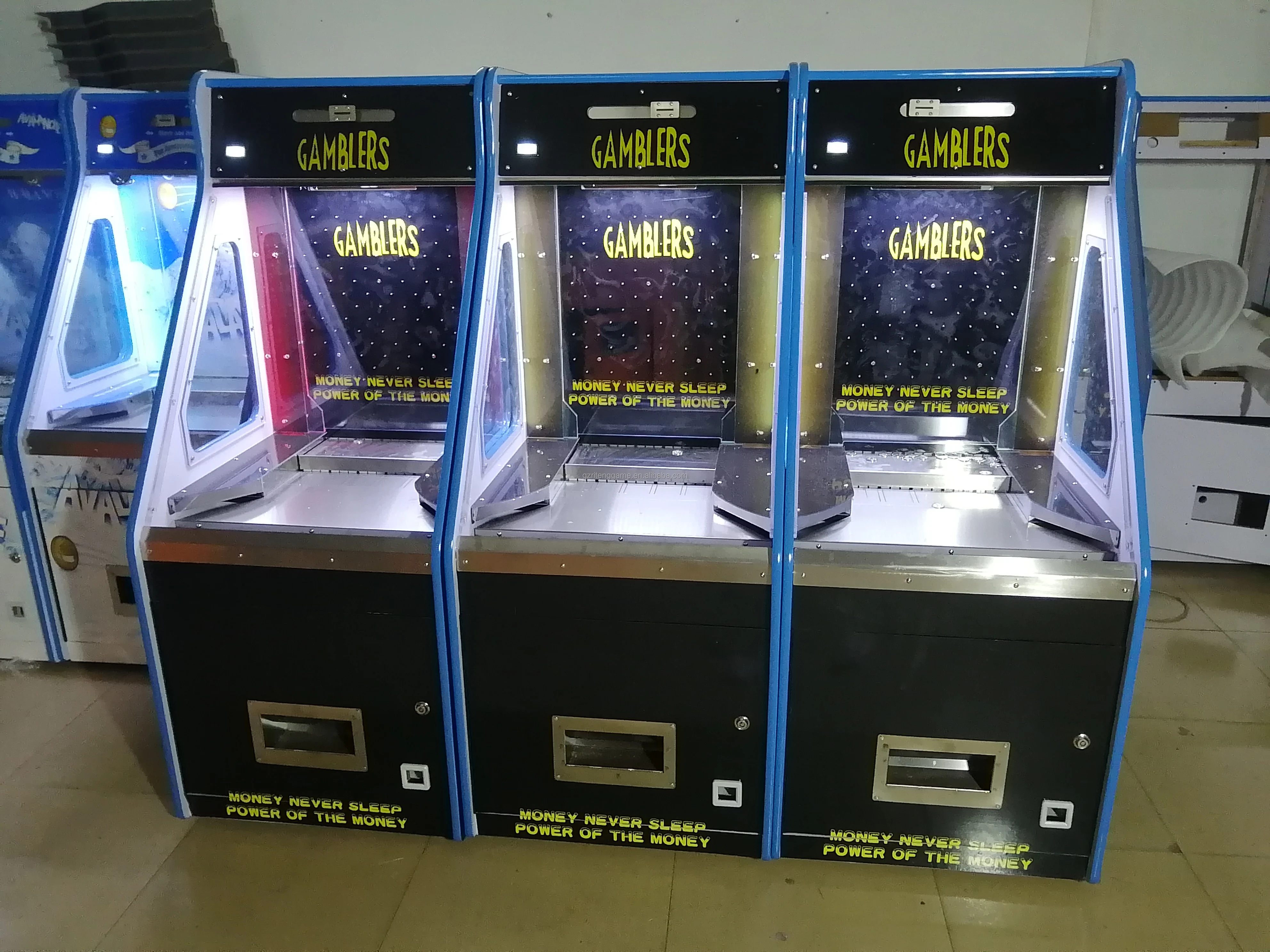 Factory Design Mini Coin Operated Push Coin Quarter Game Machine Pusher