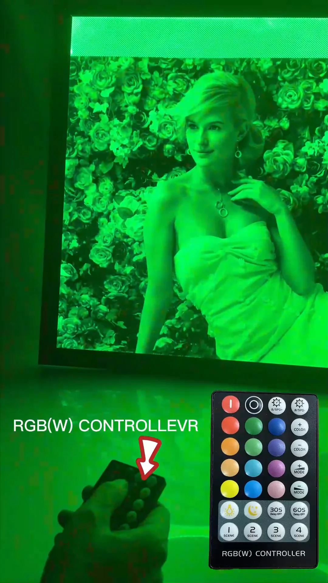 3d Anime Posters W/ Led Acrylic Frame Buy 16x24 Led Acrylic Frame