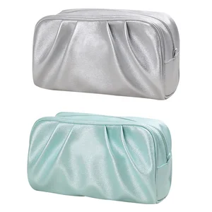 Customized Logo Handheld Cosmetic Bag Large Capacity Portable Storage Bag Fashion Women Makeup Bags