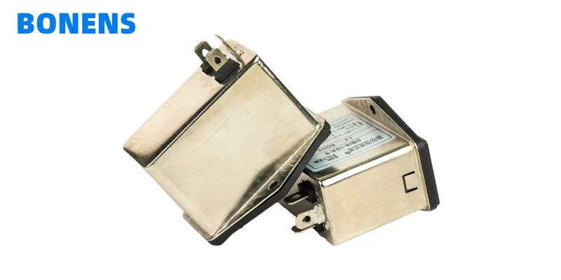 DBI5-S EMI Filter With Dual Fuse And Switch IEC Socket Power Filter 1A-10A