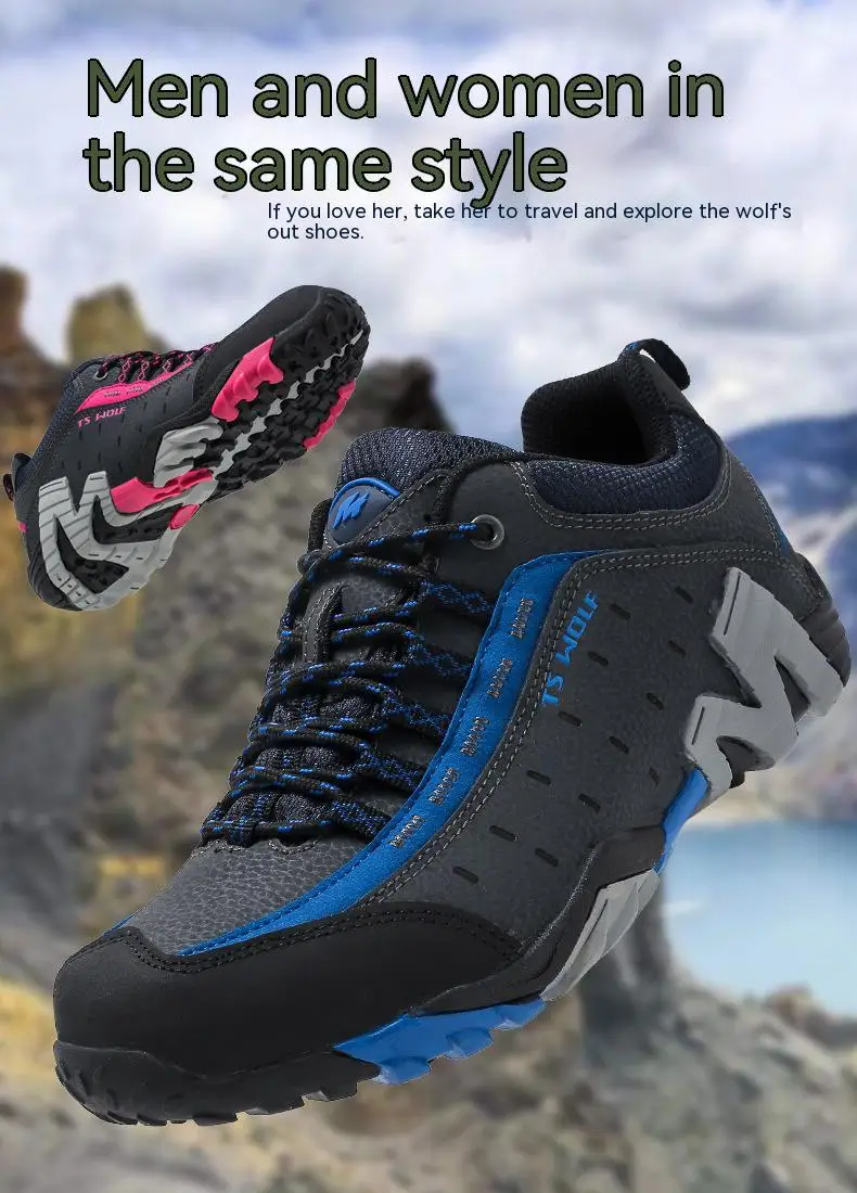New Arrivals Custom Waterproof Men Hiking Shoe Outdoor Camping Sport