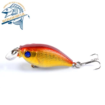 57mm 7g Plastic Bionic 3D Eyes Multi Colors Diving Wobblers Fishing Hard Crankbait Lure – Hard Lure – view 3