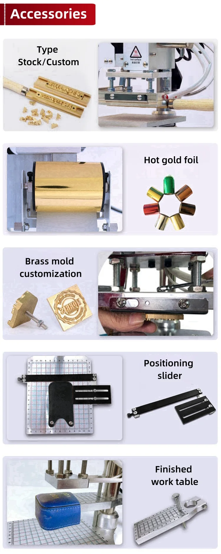 Stamping Mini Mini Hot Foil Stamping Machine Gold Silver Foil Digital Leather Logo ...