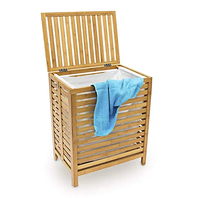 HTI-Line Laundry Basket Maisie Loft Laundry collector bamboo laundry bin 