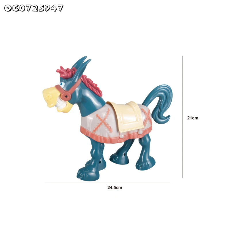 Funny Plastic Battery Operated Singing and Dancing Donkey Toy for Kids Baby
